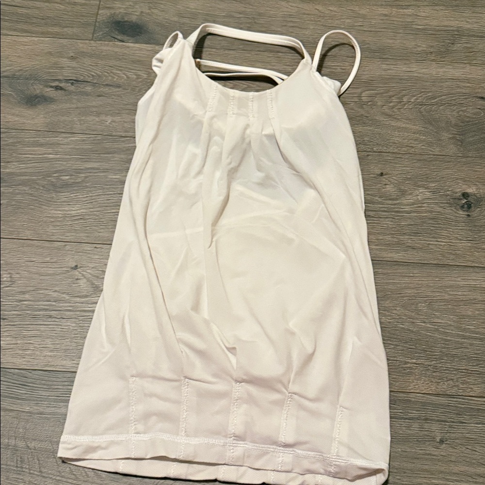 Lululemon Women's Cream Strappy Tank Top 2